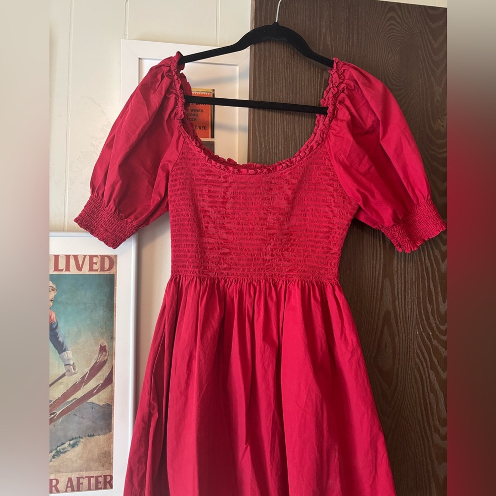 Hill House Red Mini Dress